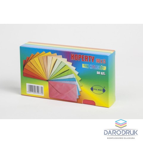 Pol-mak Koperta DL Eco kraft [mm:] 150x85 Pol-mak (KP_OGEKO) 50 sztuk