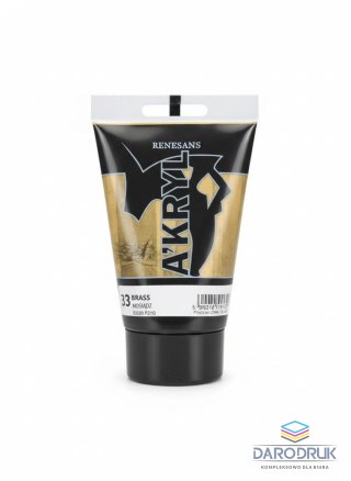Renesans Farba akrylowa Mosiądz kolor: Mosiądz 100ml Renesans (33)