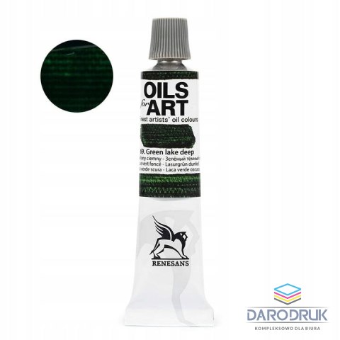 Renesans Farba olejna kolor: zielony ciemny 20ml 1 kolor. Renesans (69)