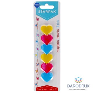 Starpak Magnes mix śr. 30mm Starpak (481540) 6 sztuk