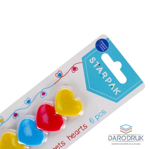 Starpak Magnes mix śr. 30mm Starpak (481540) 6 sztuk