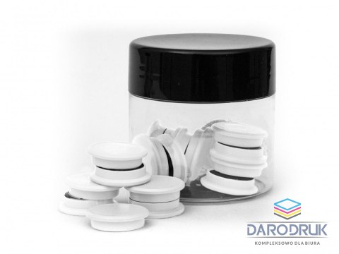 Tierra Magnes biały śr. 20mm Tierra 20 sztuk