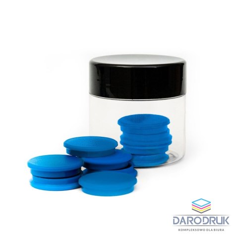 Tierra Magnes niebieski śr. 30mm Tierra 10 sztuk