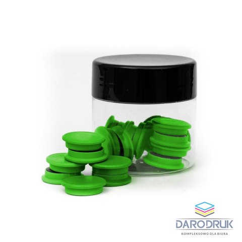 Tierra Magnes zielony śr. 20mm Tierra 20 sztuk