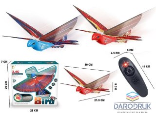 Adar Dron w kształcie ptaka, sterowany, wym.rozłożonego 30x21,5x5cm, lekki, odporny na upadki Adar (618558)