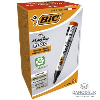 Bic Marker permanentny Marking 2000 wkład czerwony 1,5mm okrągła końcówka Bic (8209133)