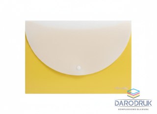 Deli Teczka plastikowa na zatrzask RIO ŻÓŁTA 5902315578074 A4 żółta 180 mic. Deli (E38977_YELLOW)