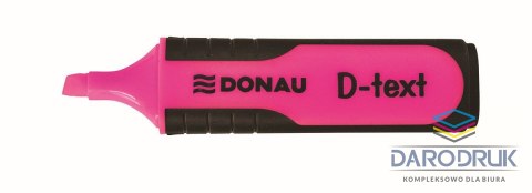 Donau Zakreślacz D-Text wkład różowy 1,0-5,0mm Donau (7358001PL-16)