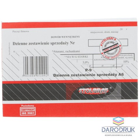 Druk offsetowy A6 100k.