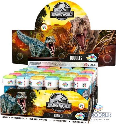 Dulcop Bańki mydlane Jurassic World 60 ml Dulcop (848008)