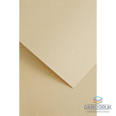 Galeria Papieru Papier ozdobny (wizytówkowy) A4 wood kremowy kremowy 220g Galeria Papieru (205612)