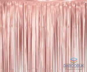 Godan Dekoracja Kurtyna matowa B&C różowo-złota, 100x200 cm Godan (SH-KMRZ)