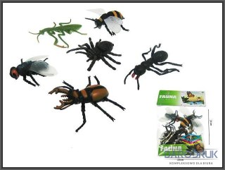 Hipo Figurka Insekty pajęczaki 10cm 6sztuk Hipo (HHZ21)