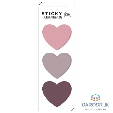Interdruk Zakładki indeksujące HEARTS Interdruk (5902277309907)