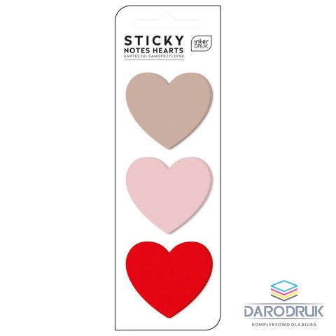Interdruk Zakładki indeksujące HEARTS Interdruk (5902277309907)