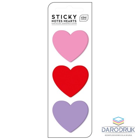 Interdruk Zakładki indeksujące HEARTS Interdruk (5902277309907)