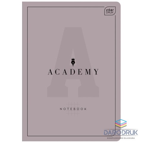 Interdruk Zeszyt A5 ACADEMY 32k. 90g krata Interdruk (5902277316295)