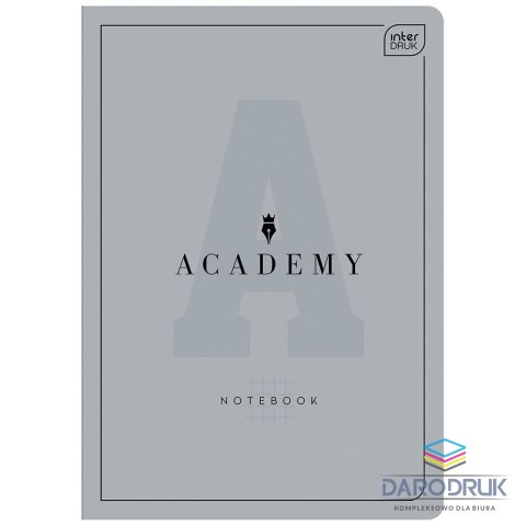 Interdruk Zeszyt A5 ACADEMY 32k. 90g krata Interdruk (5902277316295)