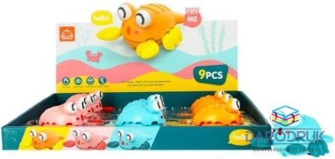 Mega Creative Figurka krab naciśnij i jedź 12cm Mega Creative (490300)