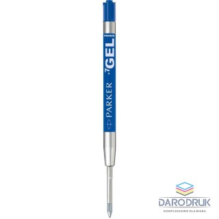 Parker Wkład do długopisu żelowy wkład niebieski 0,7mm Parker (1950346)