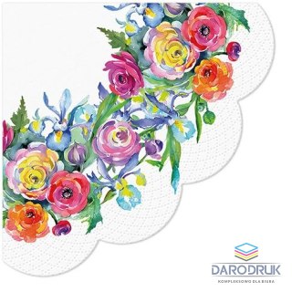Paw Serwetki Painted Rose Corner papier Paw (SDR143300)