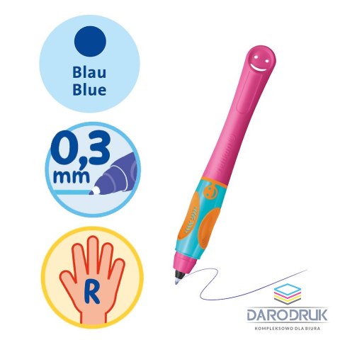 Pelikan Pióro kulkowe Dla Praworęcznych Griffix lovely pink Pelikan (400191573)