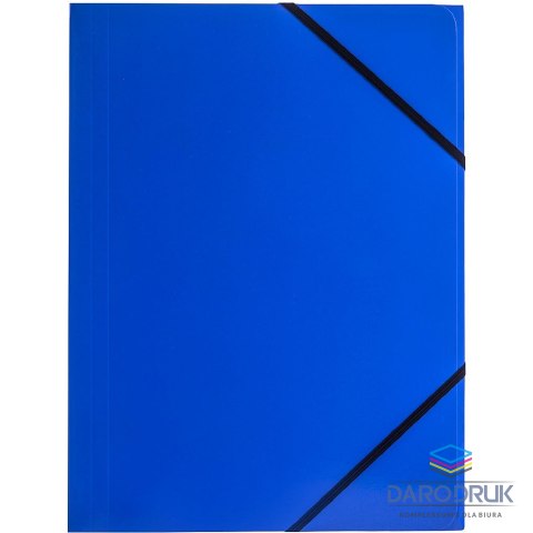 Tetis Teczka kartonowa na gumkę A4 niebieski [mm:] 320x240 Tetis (BT600-N)