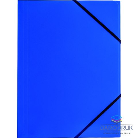 Tetis Teczka kartonowa na gumkę A4 niebieski [mm:] 320x240 Tetis (BT600-N)