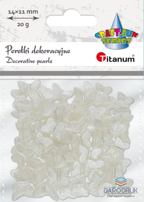 Titanum Koraliki kreatywne Craft-Fun Series motyle Titanum (25BJ033166-1)