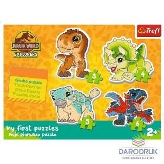 Trefl Puzzle Urocze dinozaury Trefl (36138)