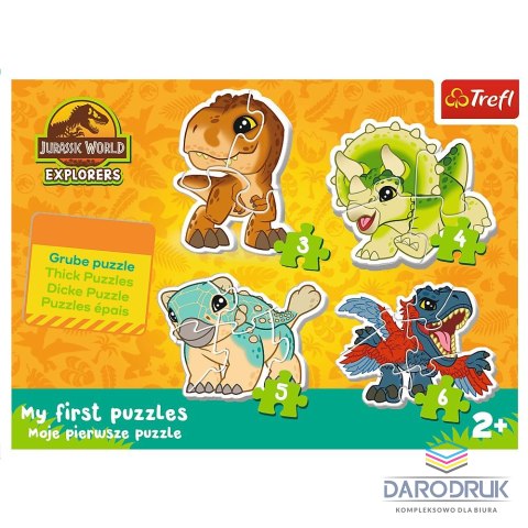 Trefl Puzzle Urocze dinozaury Trefl (36138)