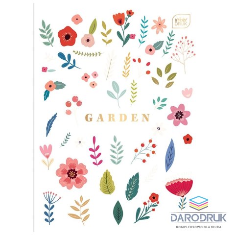 Zeszyt A5 Ha Garden A5 96# 96k. 70g krata (5902277326836)
