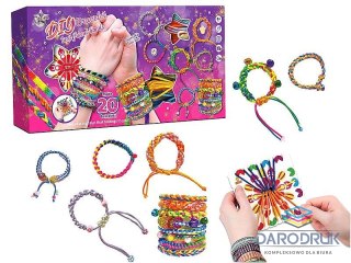 Adar Bransoletka zestaw do tworzenia bransoletek sznurkowych, z koralikami Adar (623187)
