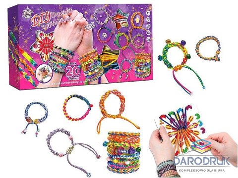 Adar Bransoletka zestaw do tworzenia bransoletek sznurkowych, z koralikami Adar (623187)