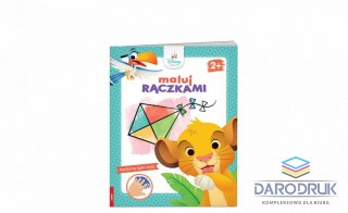 Ameet Książka dla dzieci DISNEY MALUCH. MALUJ RĄCZKAMI Ameet (MWR 9206)
