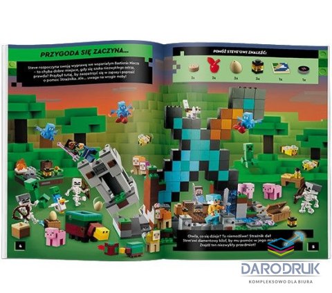 Ameet Książka dla dzieci LEGO® Minecraft®. Wyprawa po netherytowy miecz Ameet (MSF 5201)