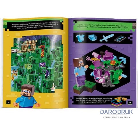 Ameet Książka dla dzieci LEGO® Minecraft®. Wyprawa po netherytowy miecz Ameet (MSF 5201)