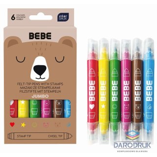 Bebe Flamaster BEBE FRIENDS 6 kol. Bebe