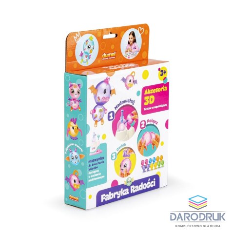 Dumel Zestaw kreatywny dla dzieci FABRYKA RADOŚCI - AKCESORIA 3D Dumel (DD30634)