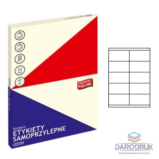 Grand Etykieta samoprzylepna A4 biała Grand (027)