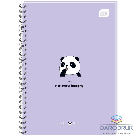 Interdruk Kołozeszyt (kołonotatnik) A6 50k. krata Interdruk (KOŁOZA650M)