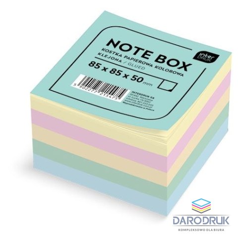 Interdruk Kostka papierowa mix [mm:] 85x85x 50 Interdruk (KOSPAPFK5)