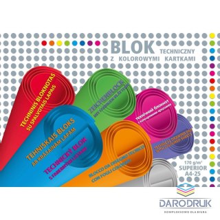 Kreska Blok techniczny superior A4 170g 25k Kreska