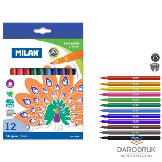 Milan Flamaster 12 kol. Milan (06F12)