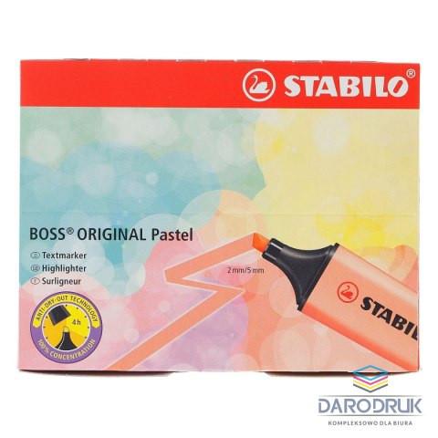 Stabilo Zakreślacz BOSS FROZEN FUCHSIA wkład fiolet 2-5mm Stabilo (158)