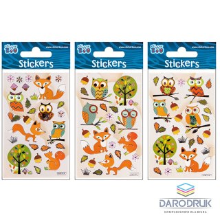 Stickerboo Naklejka (nalepka) SOWY Stickerboo (382525)