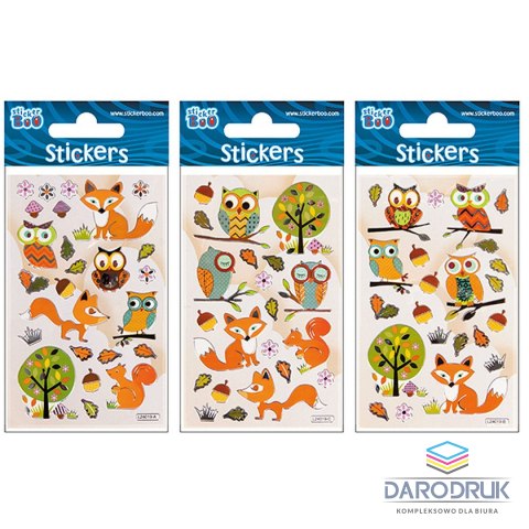 Stickerboo Naklejka (nalepka) SOWY Stickerboo (382525)