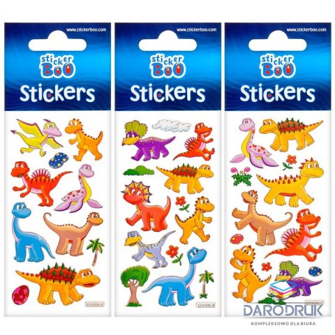 Stickerboo Naklejka (nalepka) dinozaur Stickerboo (382532)