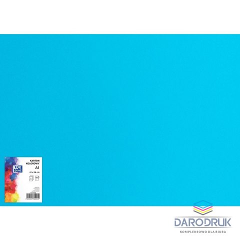 TOP-2000 Brystol jasny A1 niebieski 160g 25k [mm:] 610x860 TOP-2000 (400149565)