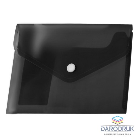 Tetis Teczka plastikowa na zatrzask koperta pp na zatrzask 5903242103711 A5 czarny Tetis (BT610-V czarna)